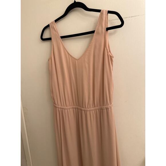 Show Me‎ Your Mumu Kendall Bridesmaid Dress Pink Show Me The Ring V Neck Slit S - Picture 4 of 8